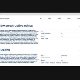 A Text-focused Website For Playwright Ivan Vyrypaev cover image