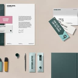 Dismantling Unjust Systems, A Brand That Moves Towards Justice. cover image