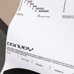 Visual Identity For Convey cover image