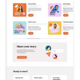 Website Design For A Playful Tech Platform cover image