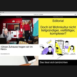 Digital Magazine Concept For A Home Decor Industry Leader cover image