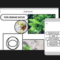 Logo And Website Development For A Sustainable Urban Nature Organization cover image