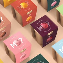Identity And Packaging Design For A Frozen Dessert Brand cover image