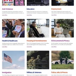 Website Design And Development For Advocates For Trans Equality cover image