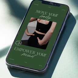 Brand Identity And Web Design For A Wellness Studio cover image