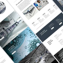 Website Redesign For A Clinical Testing Company cover image