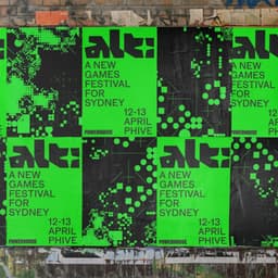 Visual Identity For A New Indie Games Festival cover image