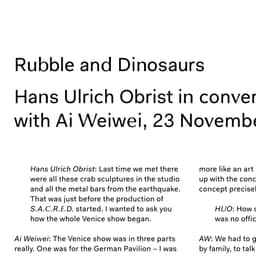 Exhibition Design For A Contemporary Artist cover image