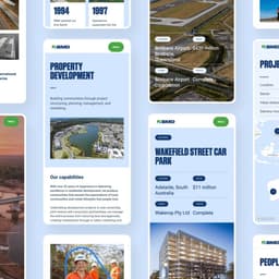 Website Development For A Leader In Engineering And Construction cover image