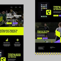 Web And Mobile App Development For Youth Football Clubs cover image