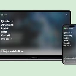 A Website Redesign For A Sound And Lighting Company cover image