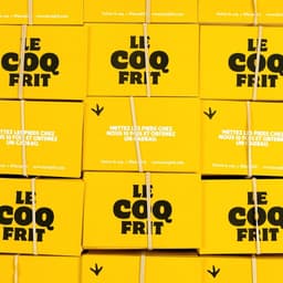 Brand Identity And Packaging For A Cheerful Fried Chicken Chain cover image