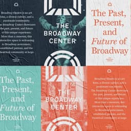 Branding For A Museum Dedicated To Broadway Theater cover image