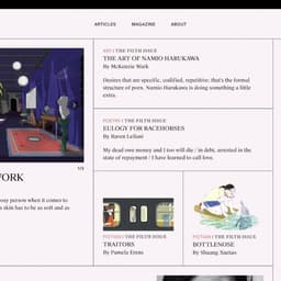 A Digital Home For An International Literary Magazine cover image