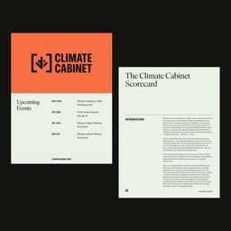 Brand And Website For A Climate Advocacy Organization cover image