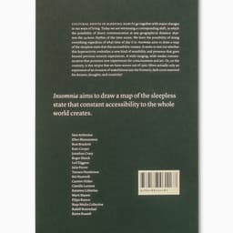 Publication Design For Insomnia Exhibition cover image