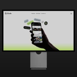 Brand Identity And Application Design For Circle Global cover image