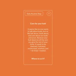 Naming, Brand Identity, And Packaging For A Butt Care Brand cover image