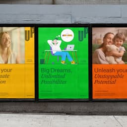 Brand And Website Design For Up Skills & Training cover image