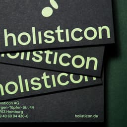Comprehensive Rebranding For Holisticon cover image