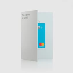 Physical Debit Card Design For A Peer-to-peer Digital Payment App cover image