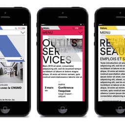 Website Design For École D’architecture De Lyon cover image