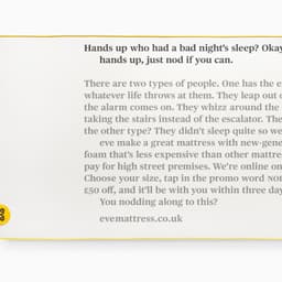 Advertising Campaign For A Sleep Product Company cover image