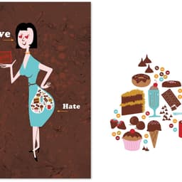 Poster Design For A Chocolate Exhibition cover image