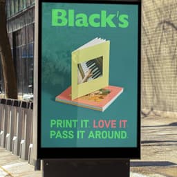 Colorful Rebrand For Black's Photo Printing cover image