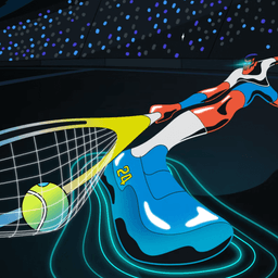 Mixed-media Campaign For A Laid-back Tennis Event cover image