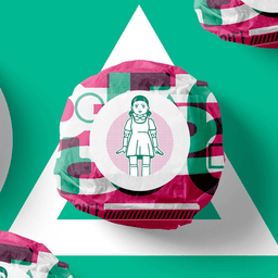 Packaging Design For A Korean Fried Chicken Menu Inspired By Squid Games cover image