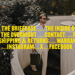 Identity And E-commerce Design For A Modern Travel Goods Brand cover image