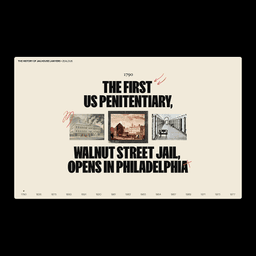 Interactive History Section For An Advocacy Project On Jailhouse Lawyers cover image