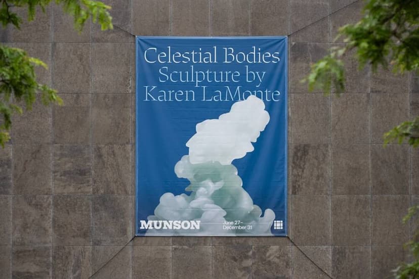 Visual identity for a sculpture exhibition