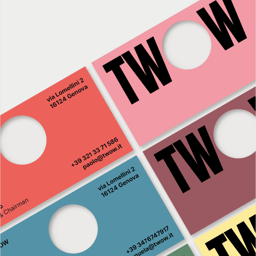 Brand identity design for a digital agency