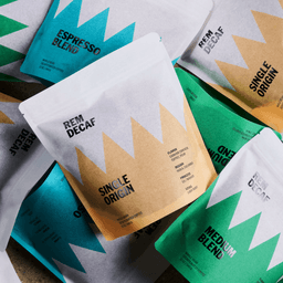 Brand Identity And Packaging System For A New Decaffeinated Coffee Company cover image