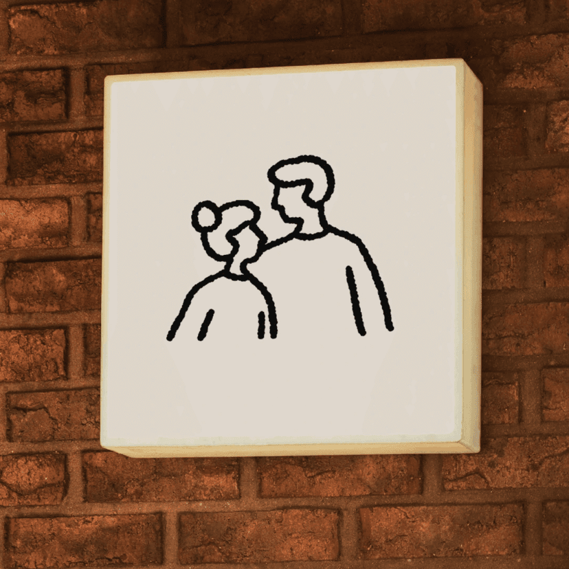 Graphic design for Les Amoureuses