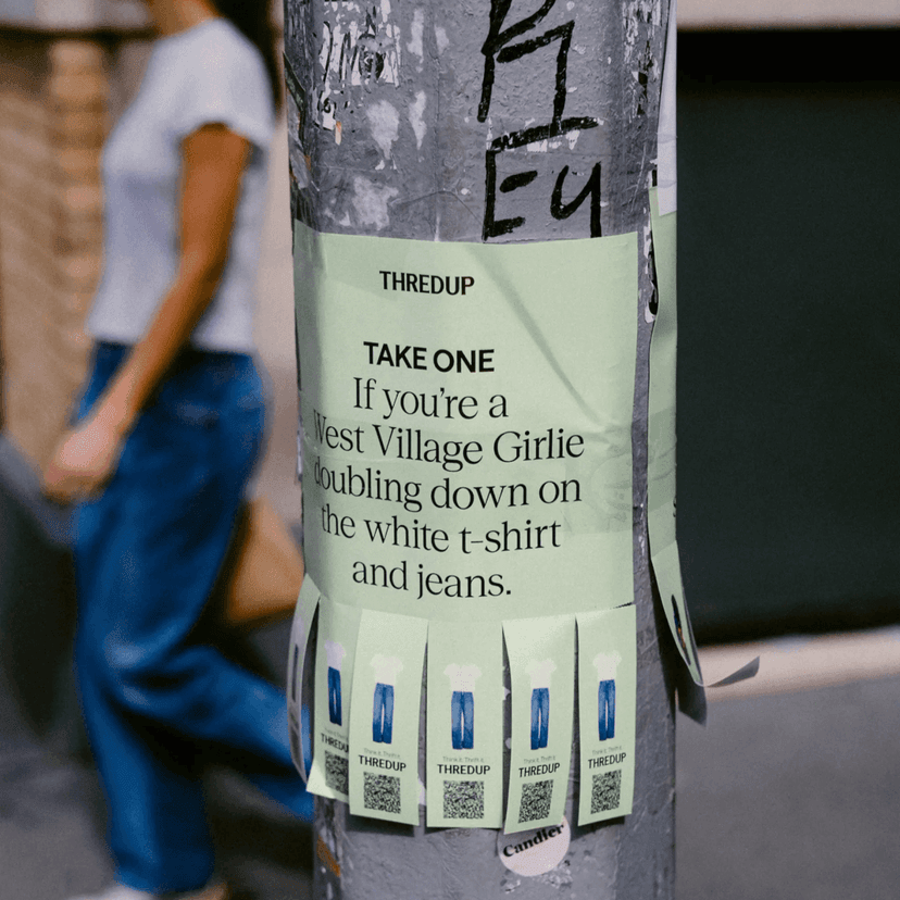 Advertising campaign for a leading online secondhand retailer