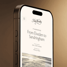 A Website For A Luxury Travel Specialist cover image