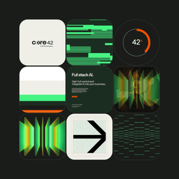 Brand Identity For Core42 Ai Infrastructure Company cover image