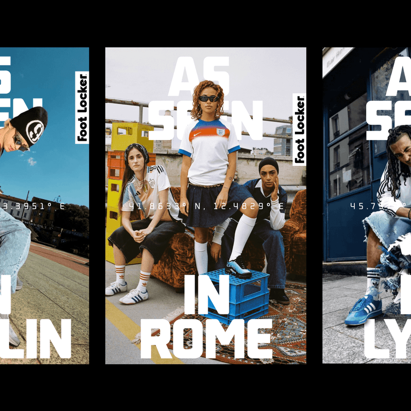 Regional brand identity and design system for Foot Locker