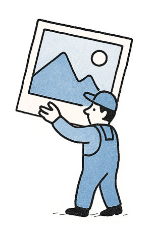 High-quality images in design case studies