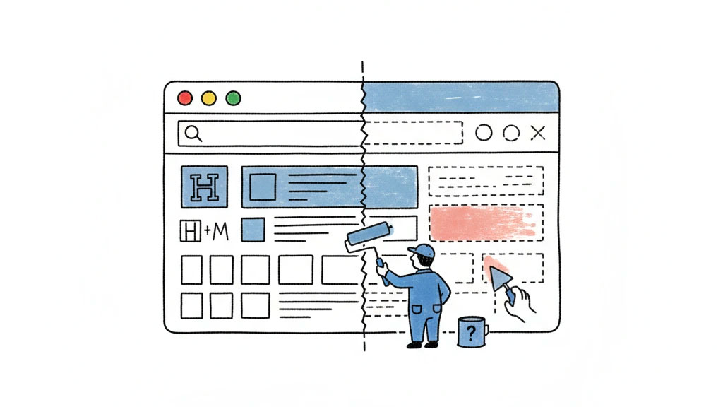 Good practices for organizing case studies on studio websites